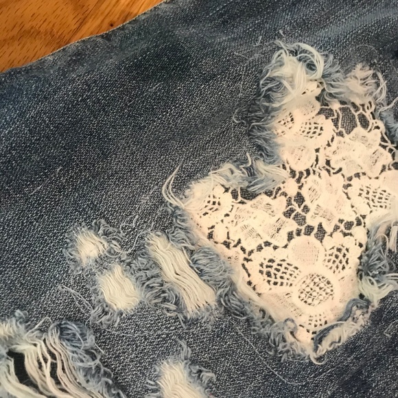 Cropped Free People jeans - Picture 2 of 3